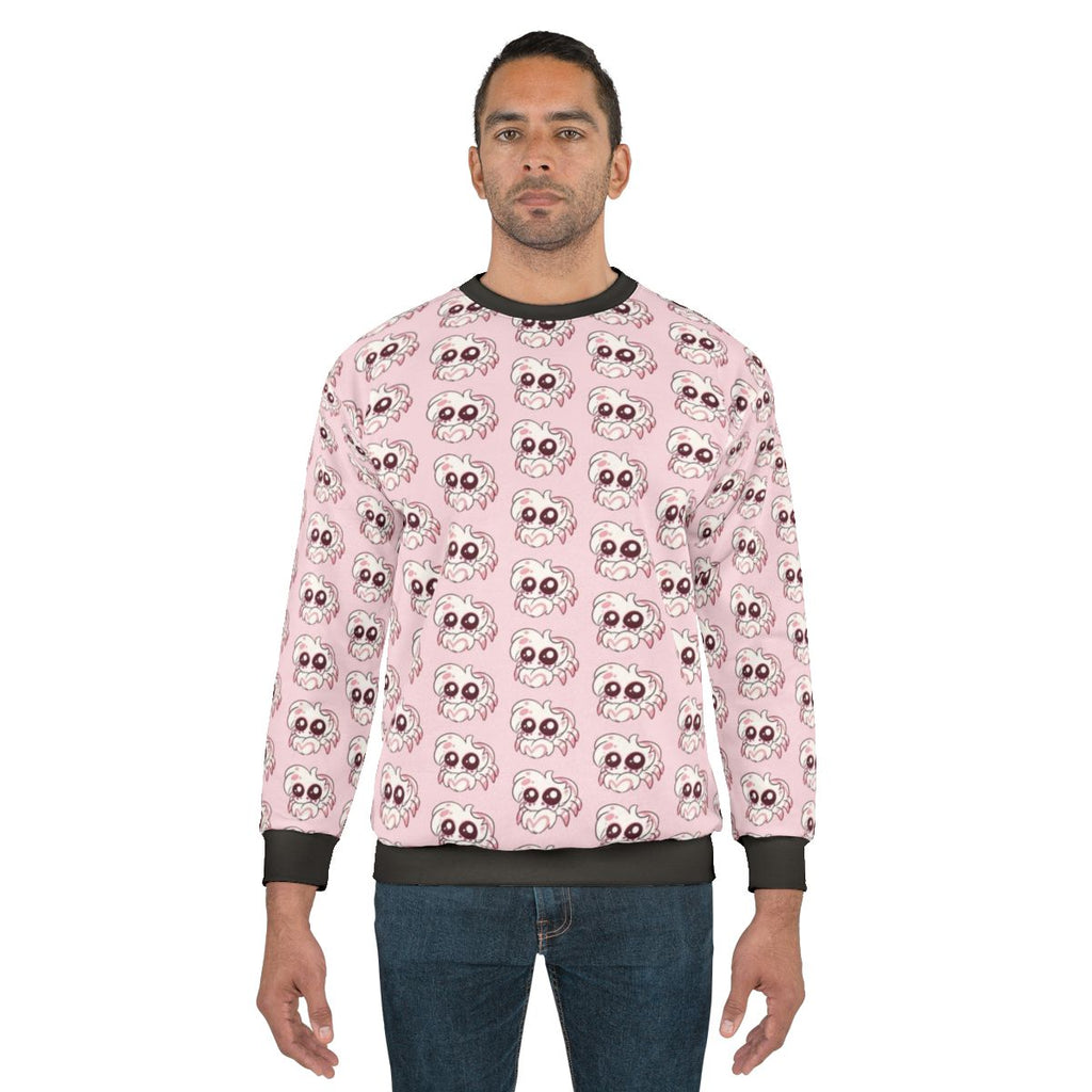 Hazbin Hotel Alastor and Angel Dust Chibi Character Sweatshirt
