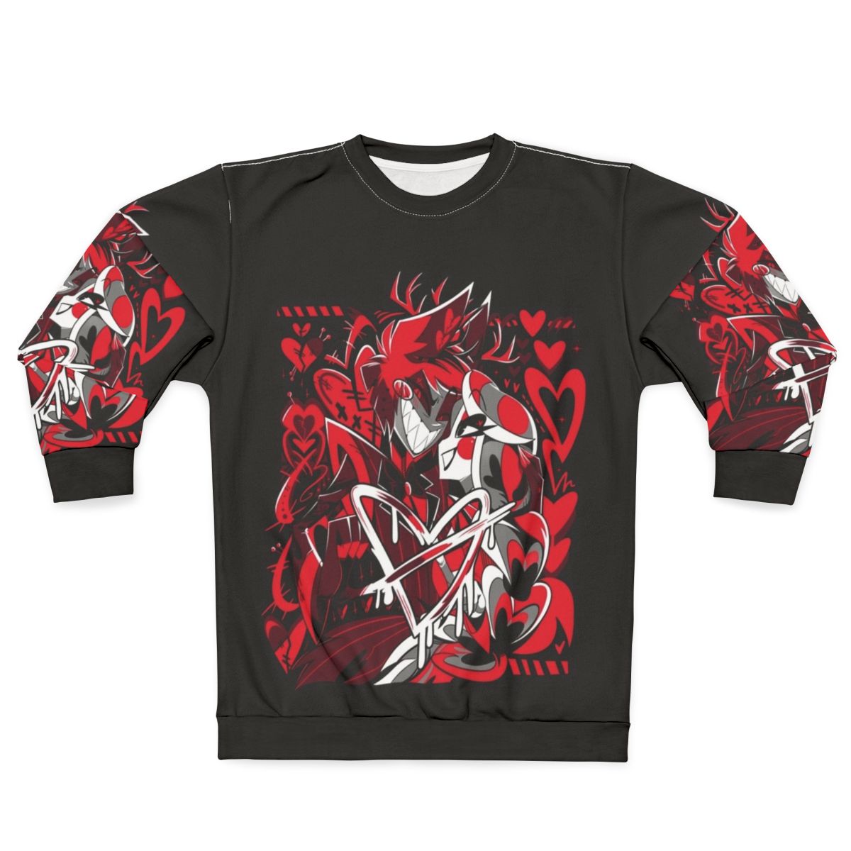 Hazbin Hotel Alastor and Charlie Sweatshirt