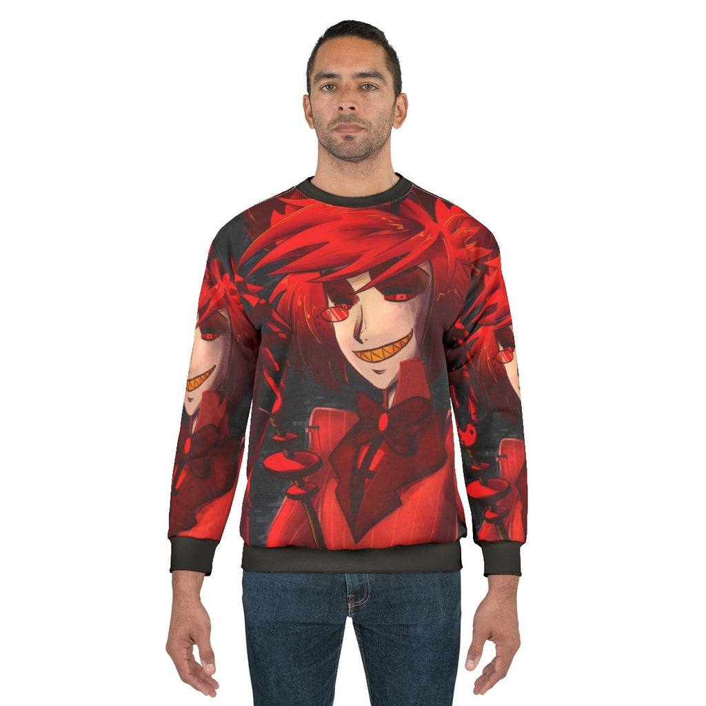 Hazbin Hotel Alastor Radio Demon Sweatshirt
