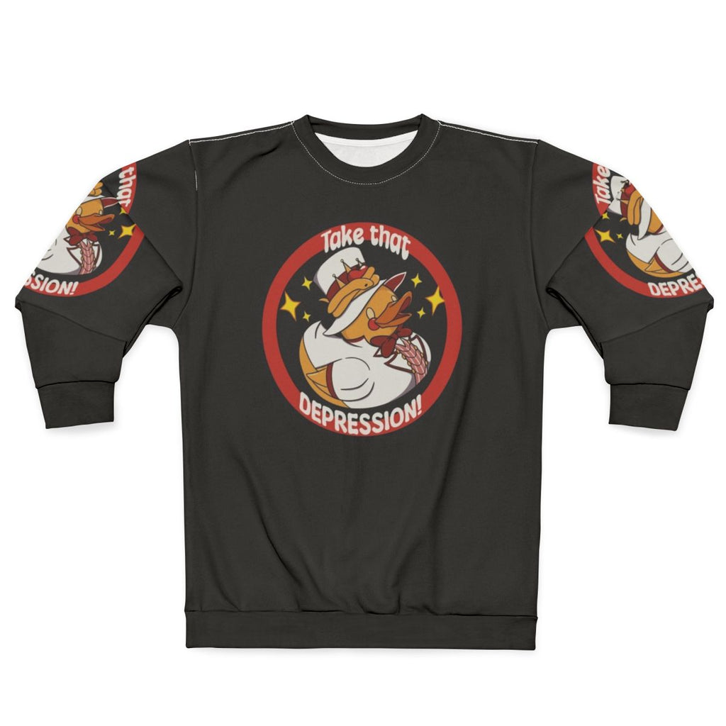 Hazbin Hotel Sweatshirt featuring Alastor, Angel Dust, and other characters