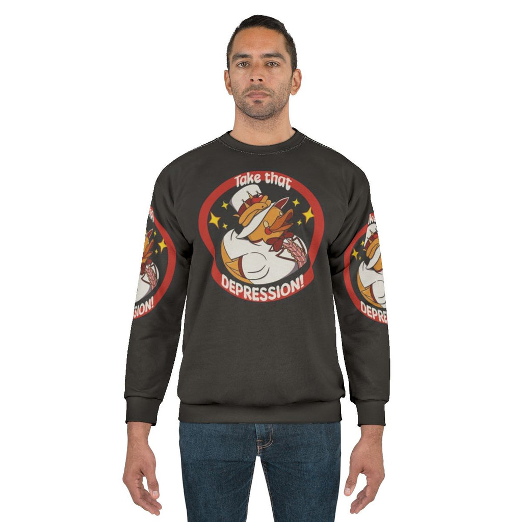 Hazbin Hotel Sweatshirt featuring Alastor, Angel Dust, and other characters
