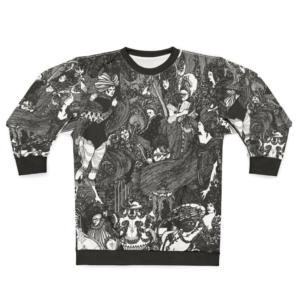 Aubrey Beardsley's "The Cave" art nouveau inspired sweatshirt