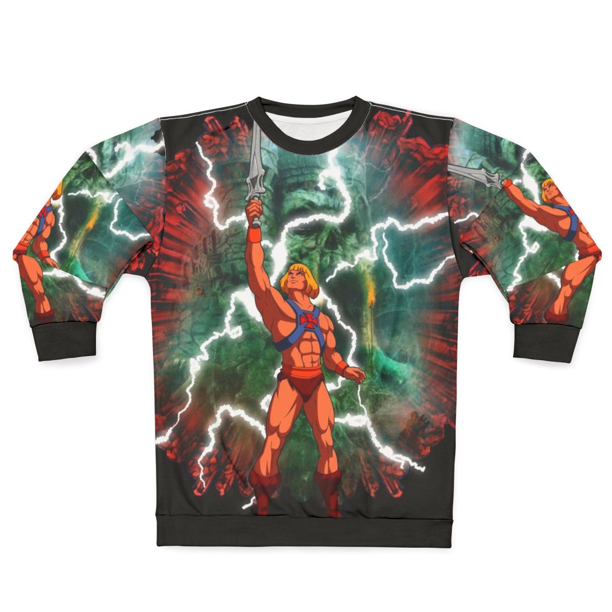 Retro He-Man Masters of the Universe Sweatshirt