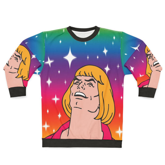 Retro 80s "What's Going On?" He-Man Sweatshirt