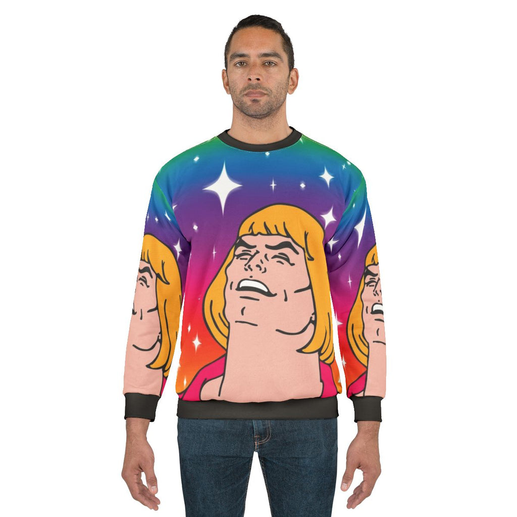 Retro 80s "What's Going On?" He-Man Sweatshirt