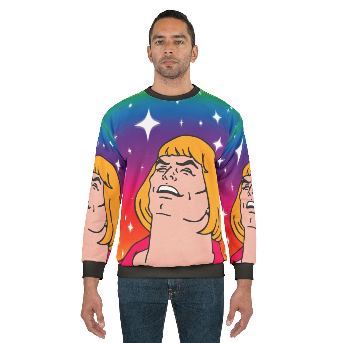 Retro 80s "What's Going On?" He-Man Sweatshirt