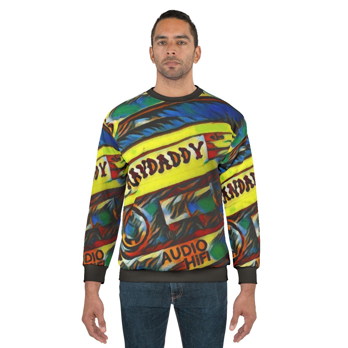Pilot Sweatshirt with Aviation-Themed Design