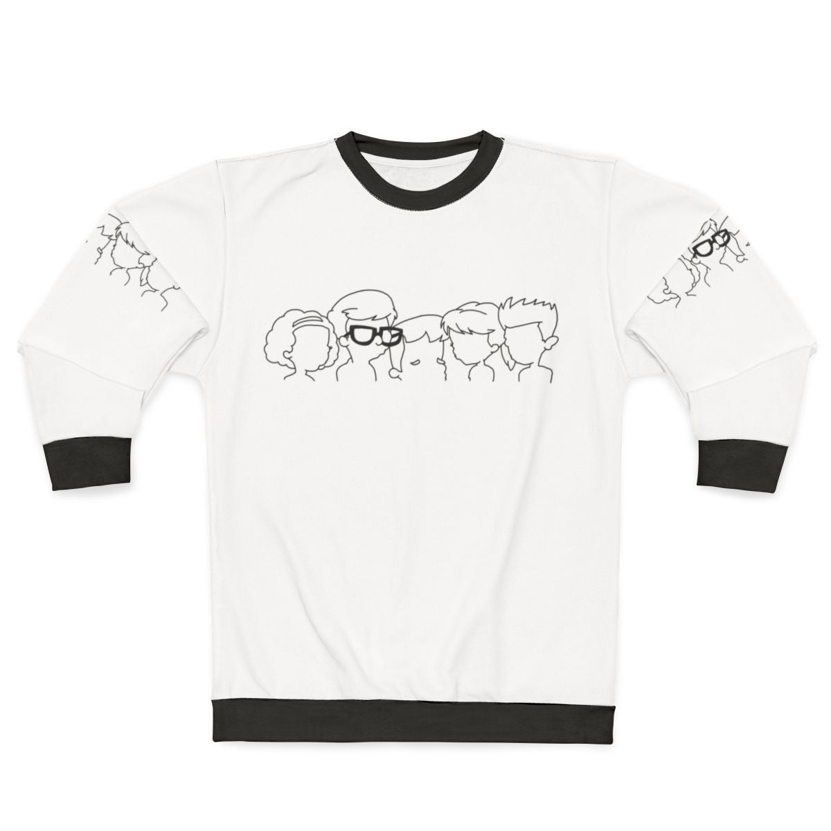 Heads Will Kroll Sweatshirt featuring Big Mouth Netflix TV Show characters