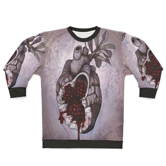 Persephone's Anatomical Heart Sweatshirt