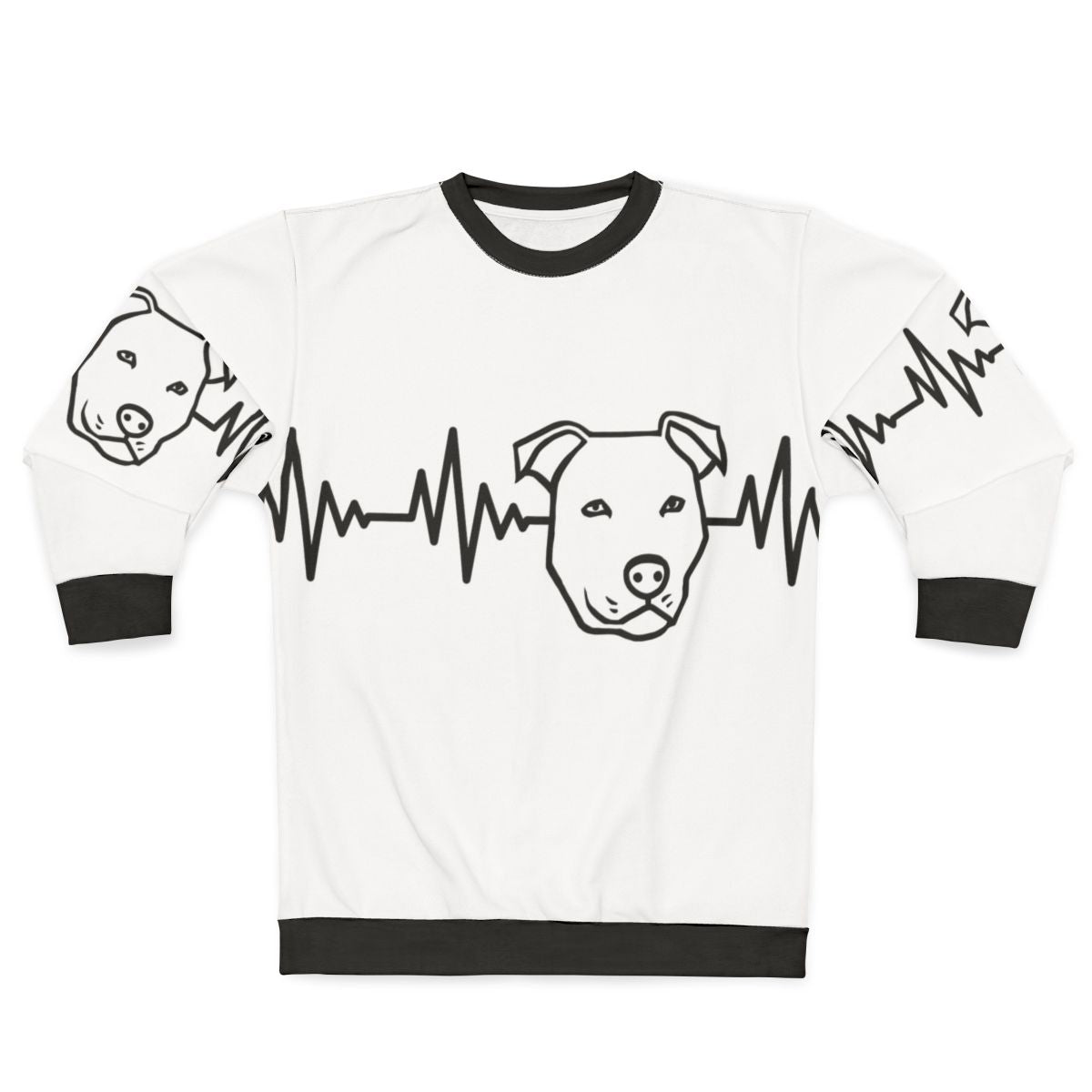 Heartbeat Pitbull Sweatshirt