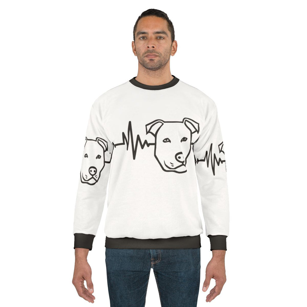 Heartbeat Pitbull Sweatshirt
