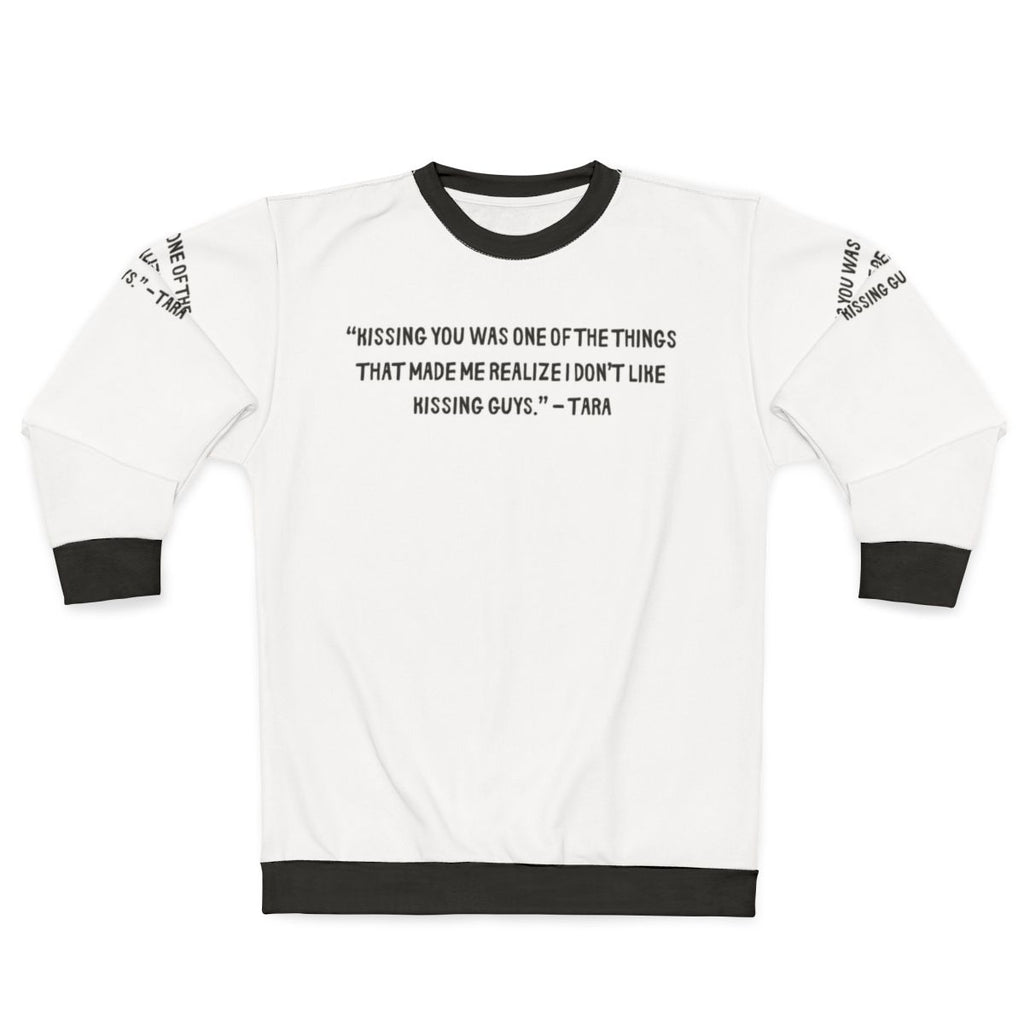Heartstopper Gang Sweatshirt with Heartstopper Quotes and Characters