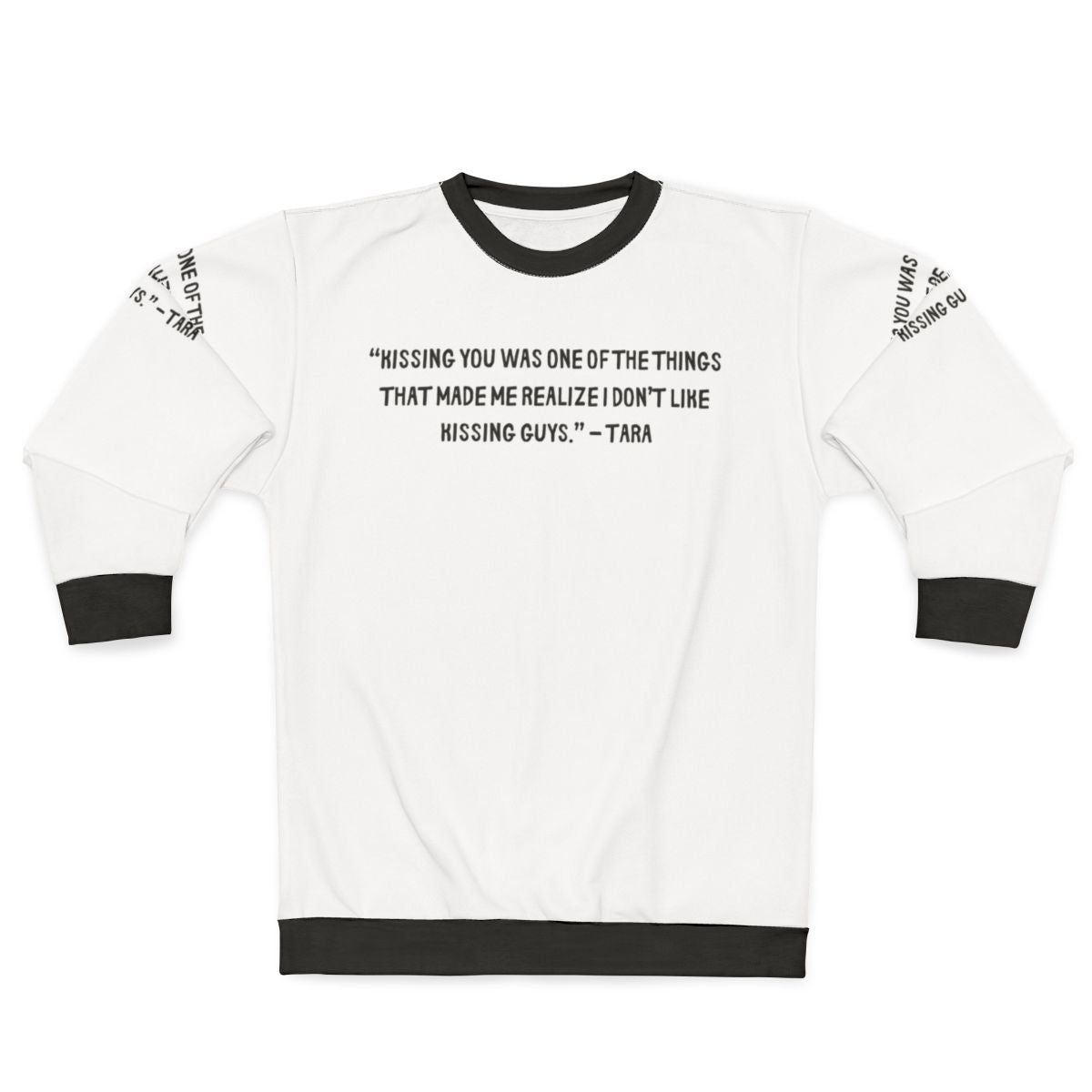 Heartstopper Gang Sweatshirt with Heartstopper Quotes and Characters