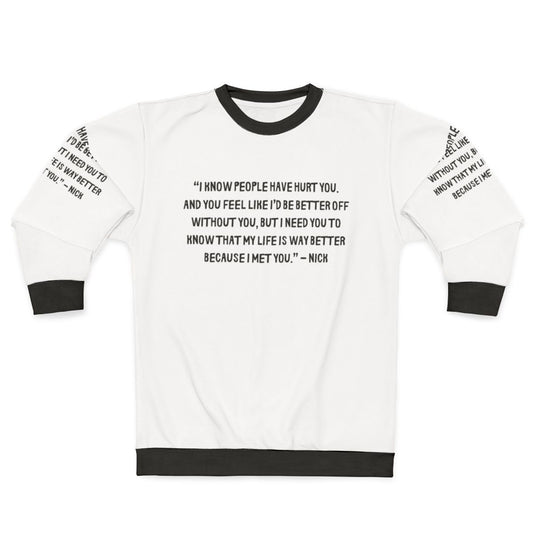 Heartstopper Gang Sweatshirt - Minimal Design Featuring Characters from the Osemanverse