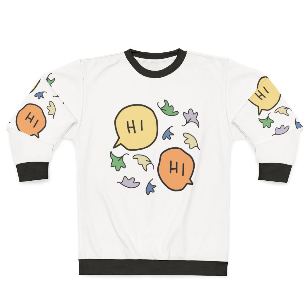 Heartstopper Pastel Leaves Sweatshirt