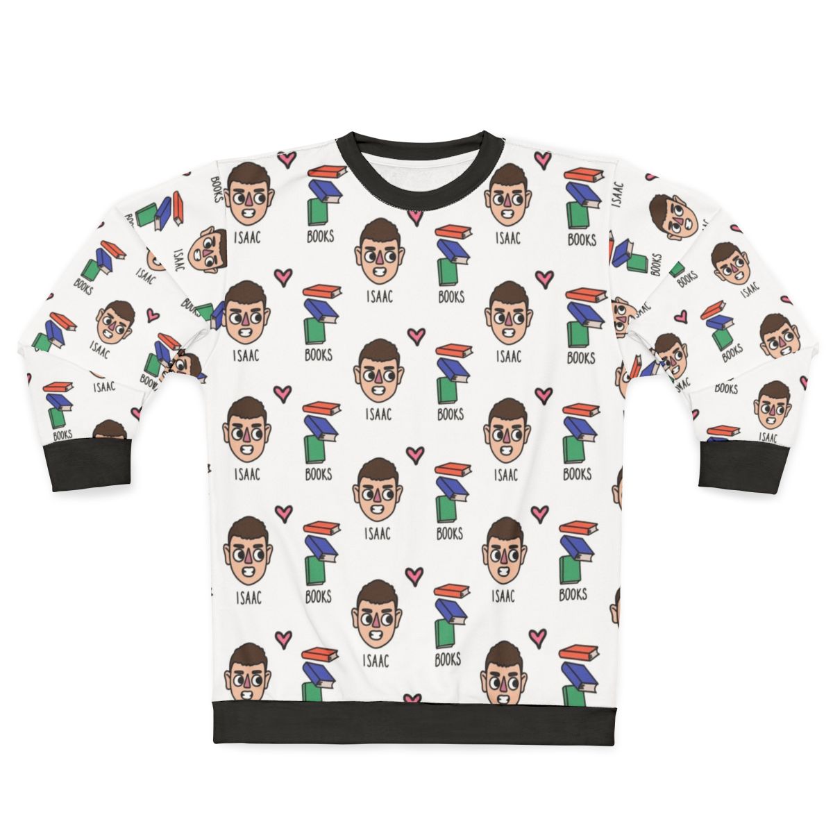 Heartstopper Isaac Henderson Books Sweatshirt