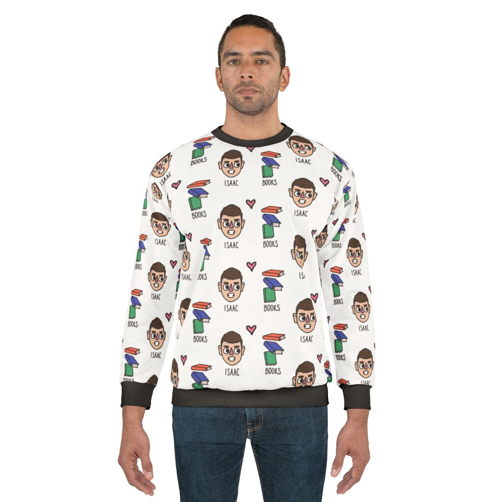Heartstopper Isaac Henderson Books Sweatshirt