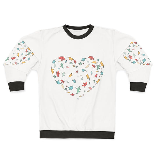 Heartstopper leaves pattern sweatshirt