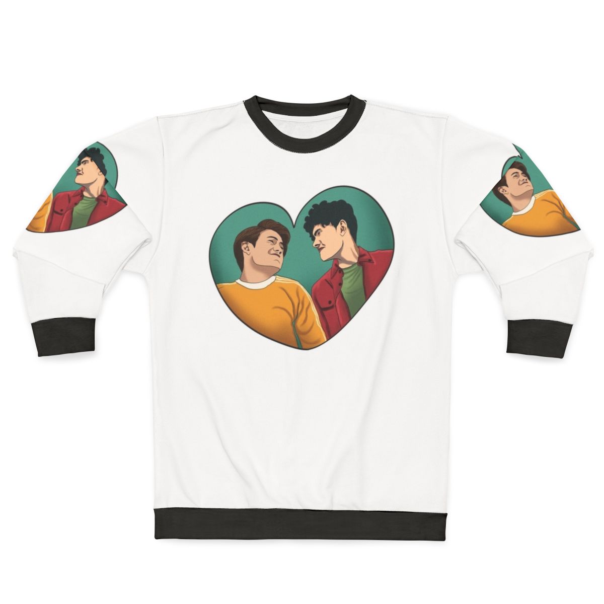 Heartstopper Nick and Charlie Friendship Sweatshirt