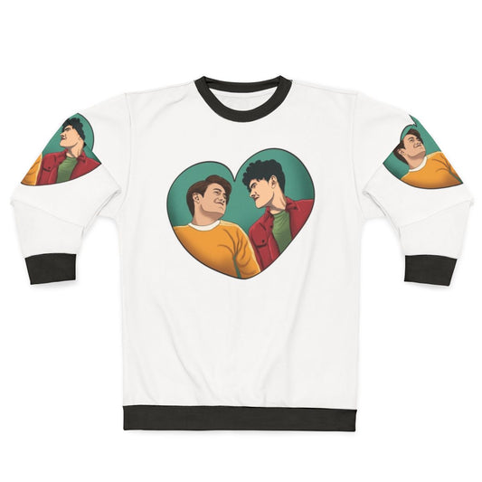 Heartstopper Nick and Charlie Friendship Sweatshirt