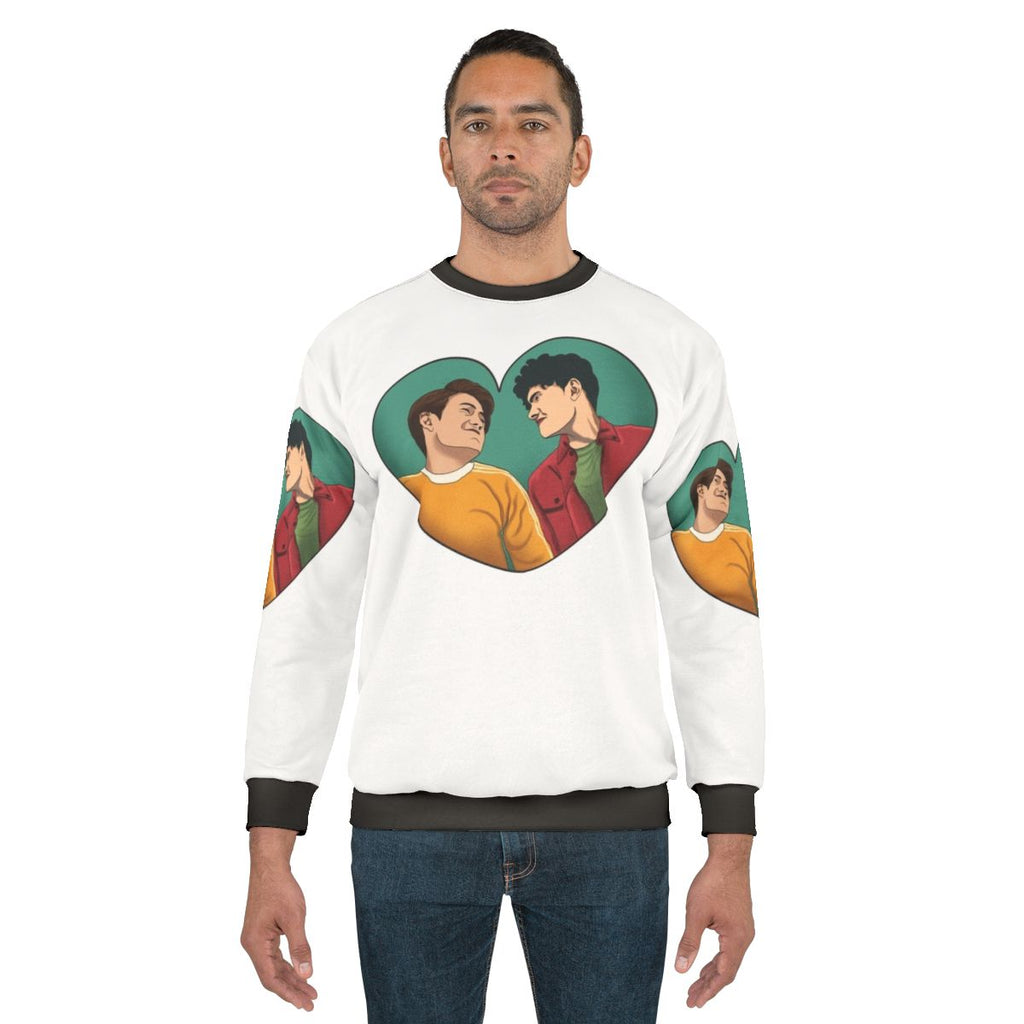 Heartstopper Nick and Charlie Friendship Sweatshirt