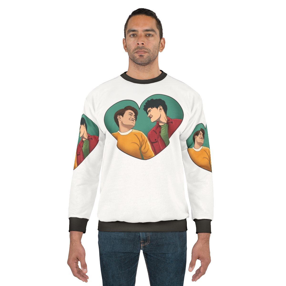 Heartstopper Nick and Charlie Friendship Sweatshirt