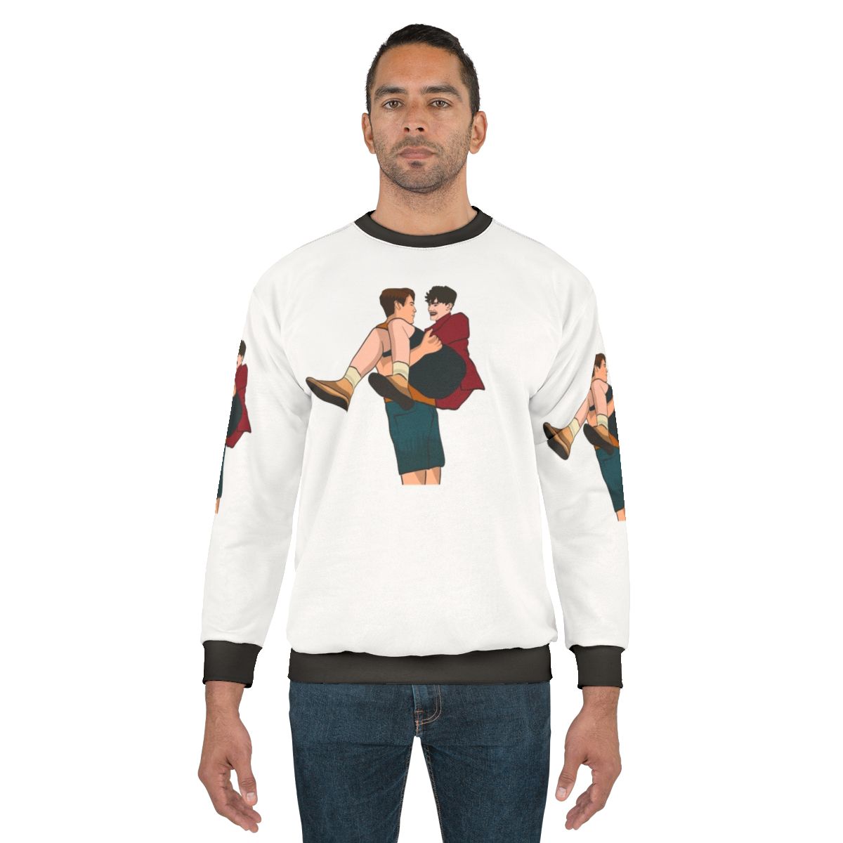 Heartstopper Nick and Charlie Friendship Sweatshirt