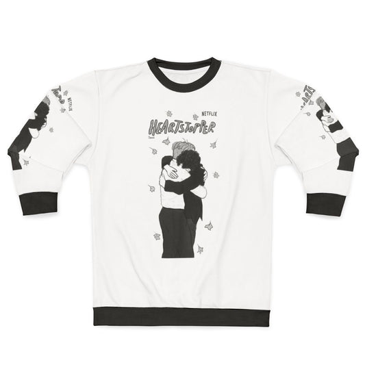 Heartstopper Nick and Charlie Hug Sweatshirt