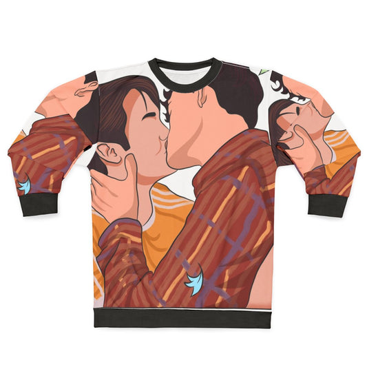 Heartstopper Nick and Charlie Kissing Sweatshirt