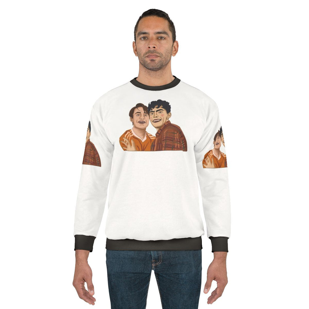 Heartstopper Nick and Charlie LGBTQ Netflix Sweatshirt