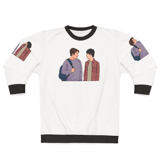 Heartstopper Nick and Charlie LGBT Series Sweatshirt