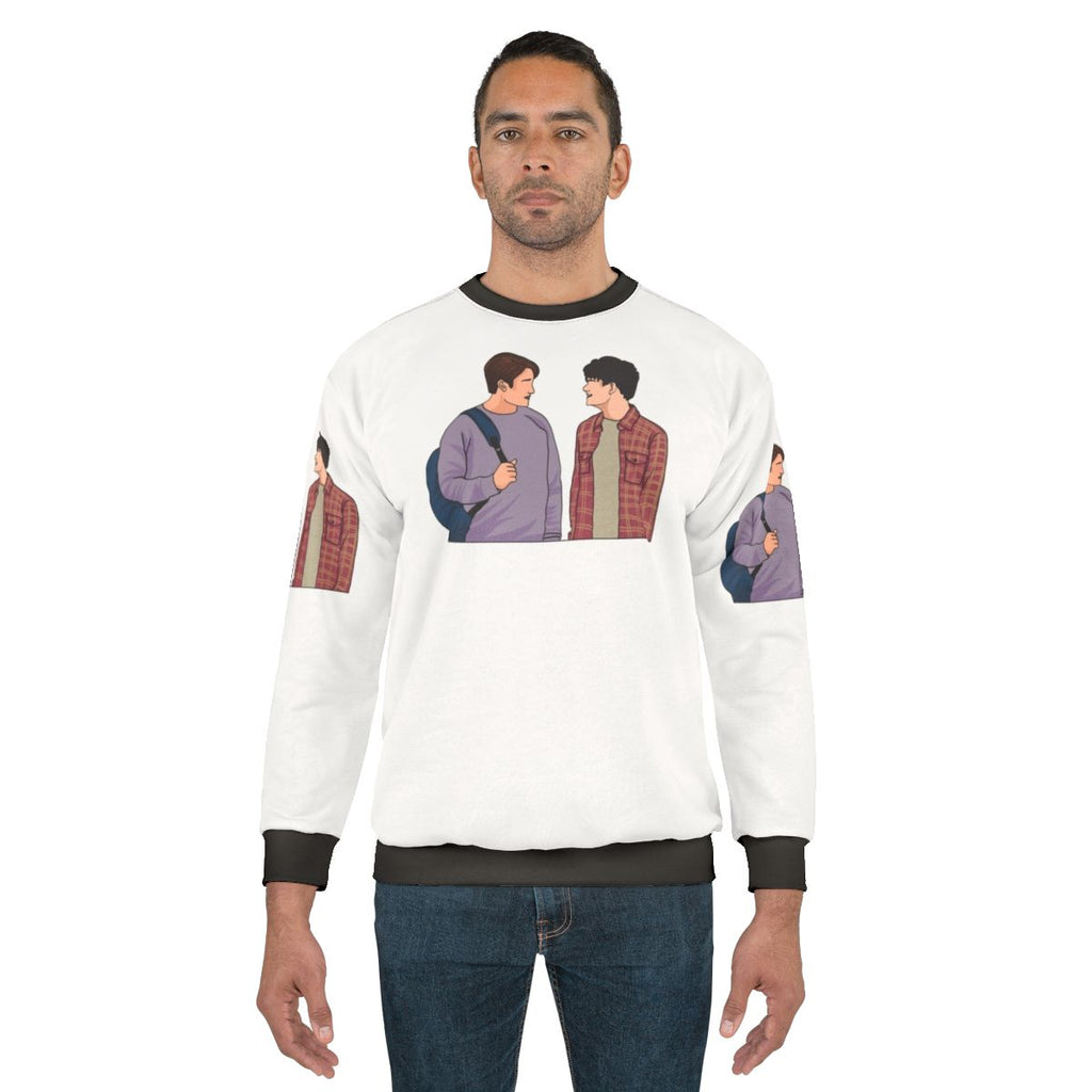 Heartstopper Nick and Charlie LGBT Series Sweatshirt