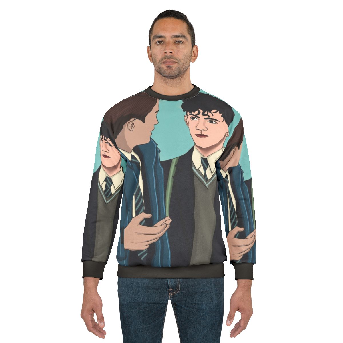 Heartstopper Nick and Charlie LGBTQ Sweatshirt