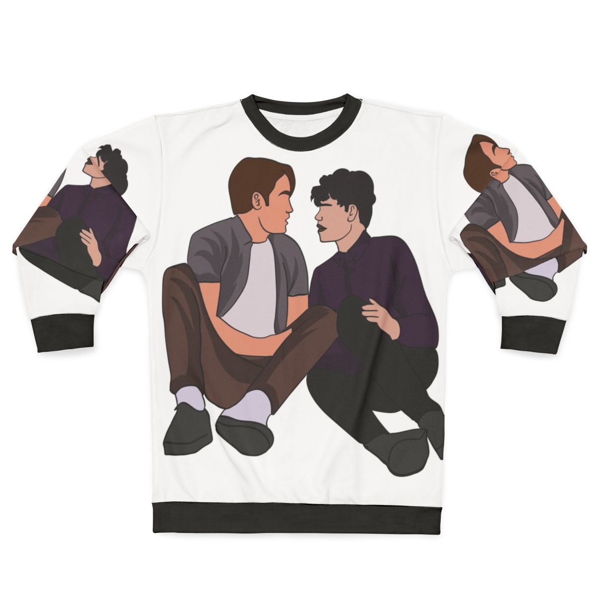 Heartstopper Nick and Charlie Friendship Sweatshirt