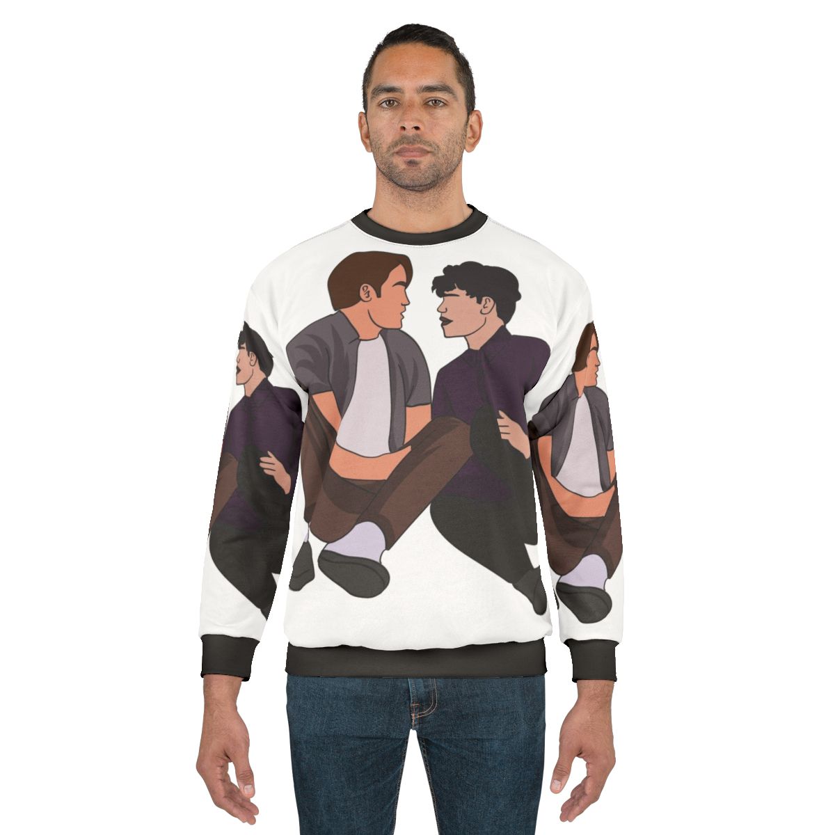 Heartstopper Nick and Charlie Friendship Sweatshirt