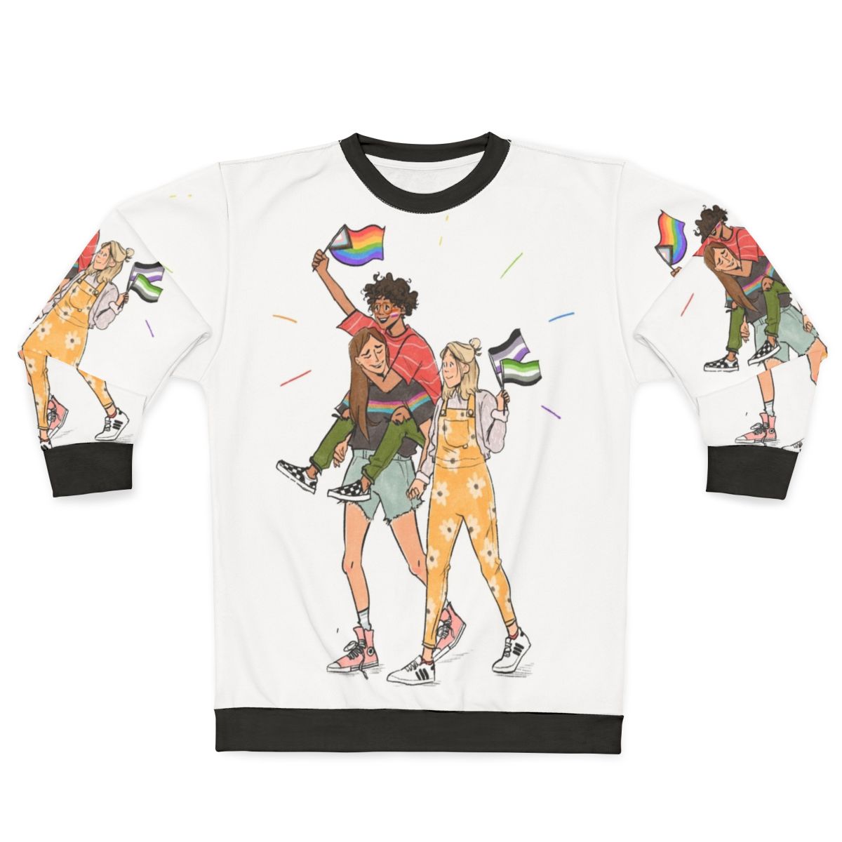 Heartstopper Netflix Webcomic Themed Sweatshirt