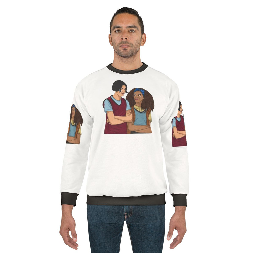 Heartstopper Tao and Elle Netflix Series Sweatshirt