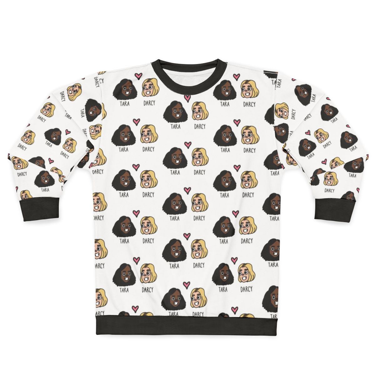 Heartstopper Tara and Darcy Netflix Themed Sweatshirt