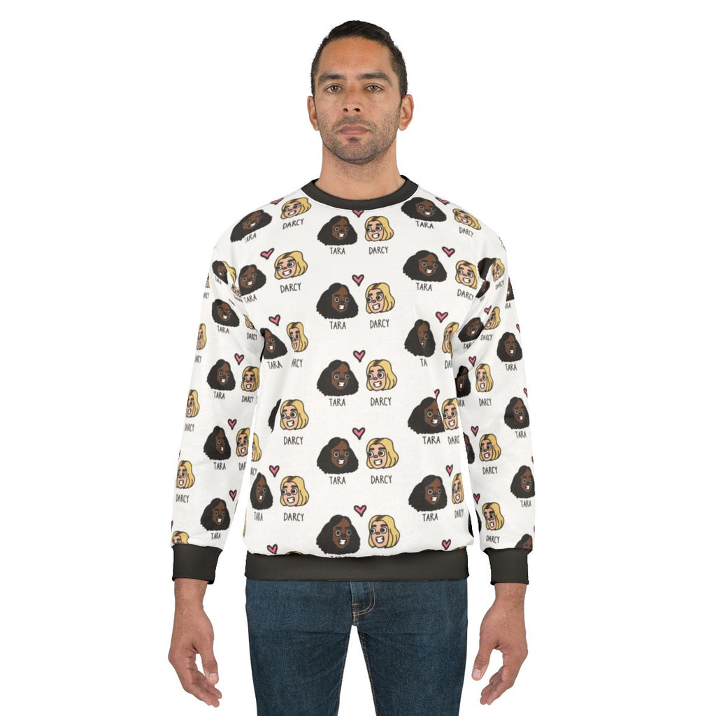 Heartstopper Tara and Darcy Netflix Themed Sweatshirt