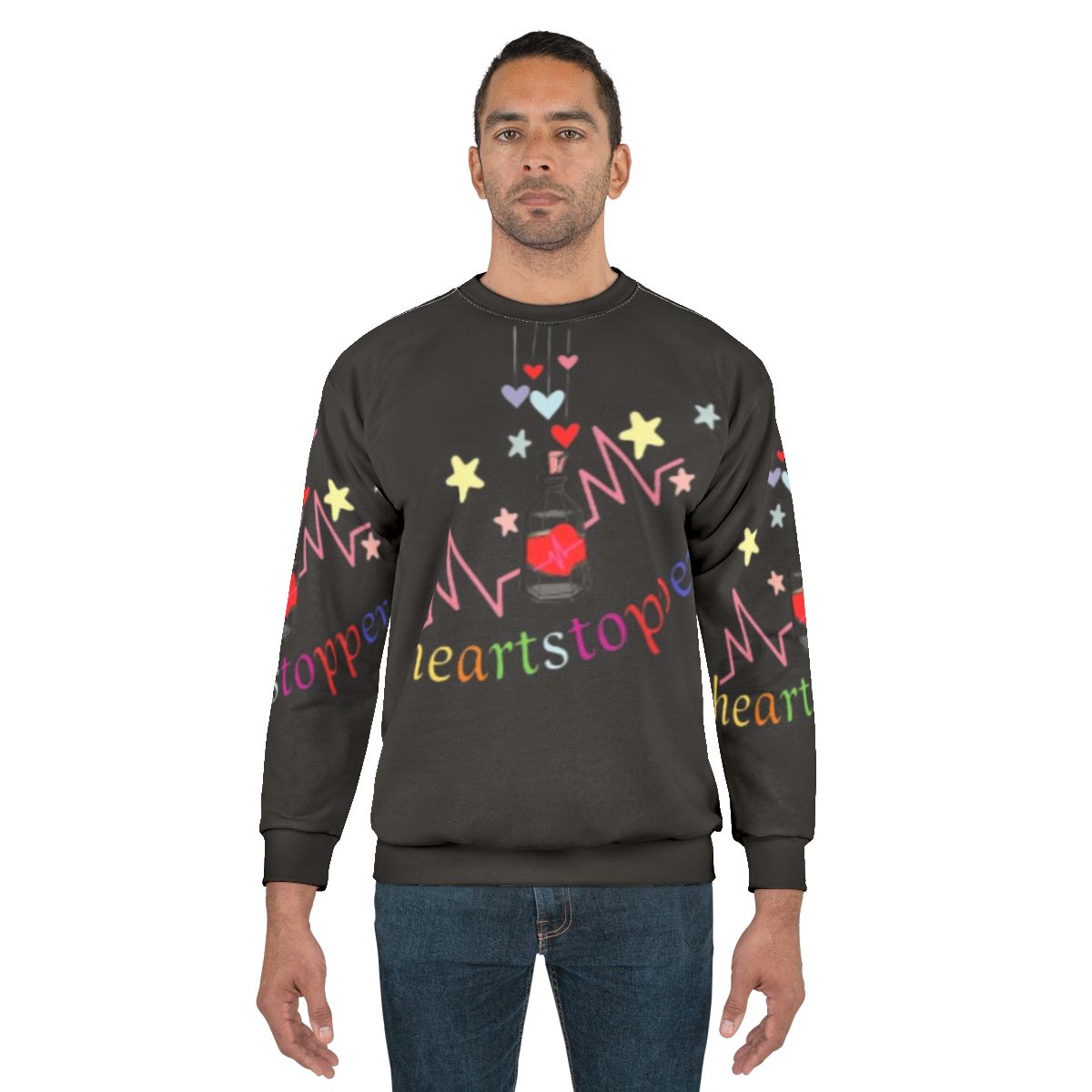 Heartstopper Bisexual Pride Valentines Day Sweatshirt
