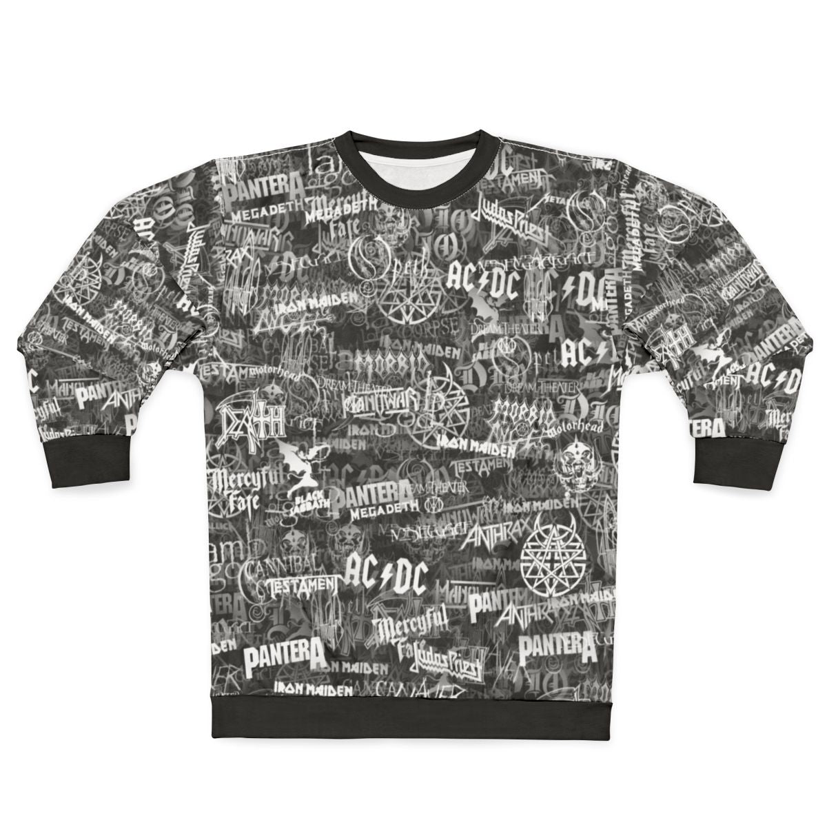 Heavy metal bands sweatshirt