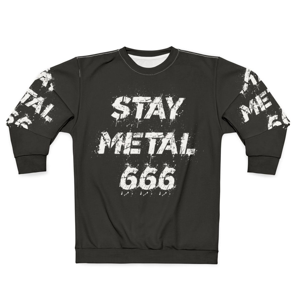 Heavy Metal Black Death Thrash Sweatshirt