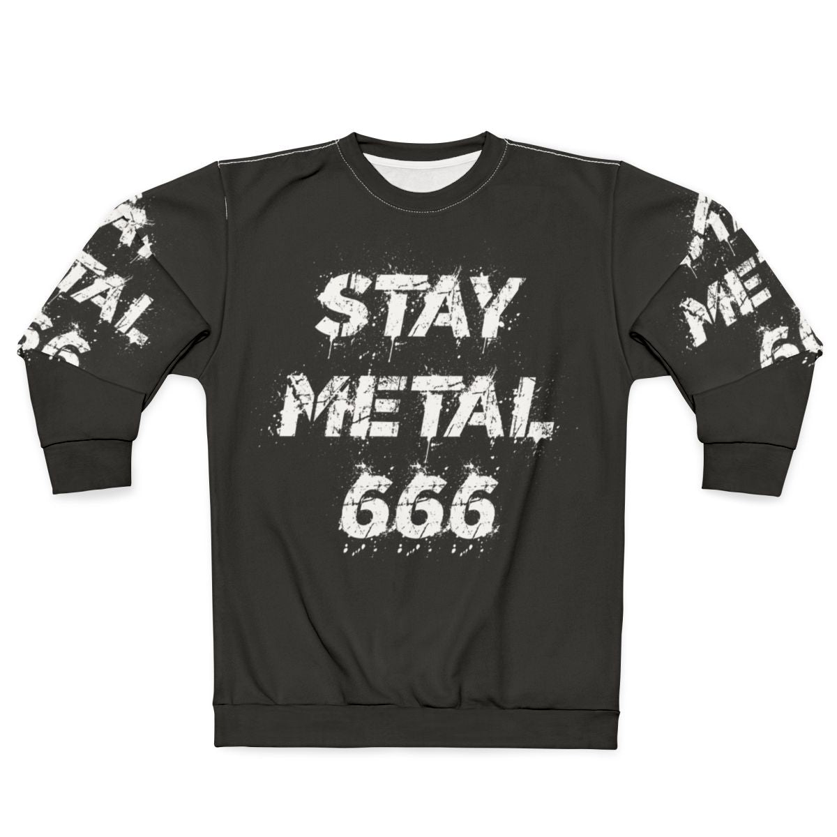 Heavy Metal Black Death Thrash Sweatshirt