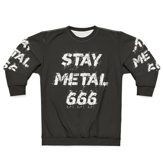 Heavy Metal Black Death Thrash Sweatshirt