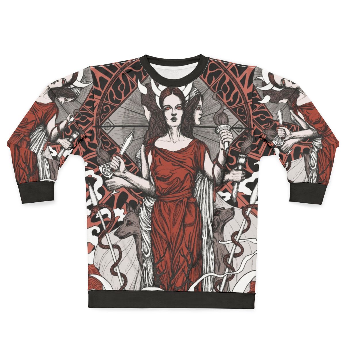 Hecate Dark Gothic Goddess Sweatshirt