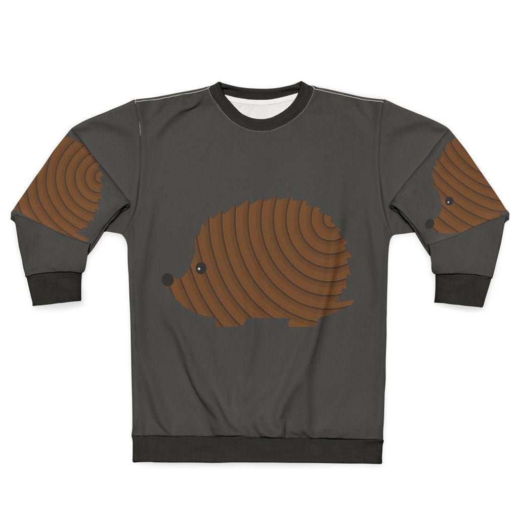 Legendary Hedgehog Sweatshirt with Colorful Animal Art Design