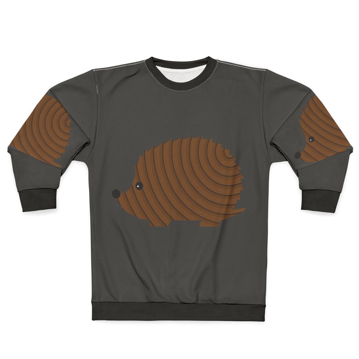 Legendary Hedgehog Sweatshirt with Colorful Animal Art Design