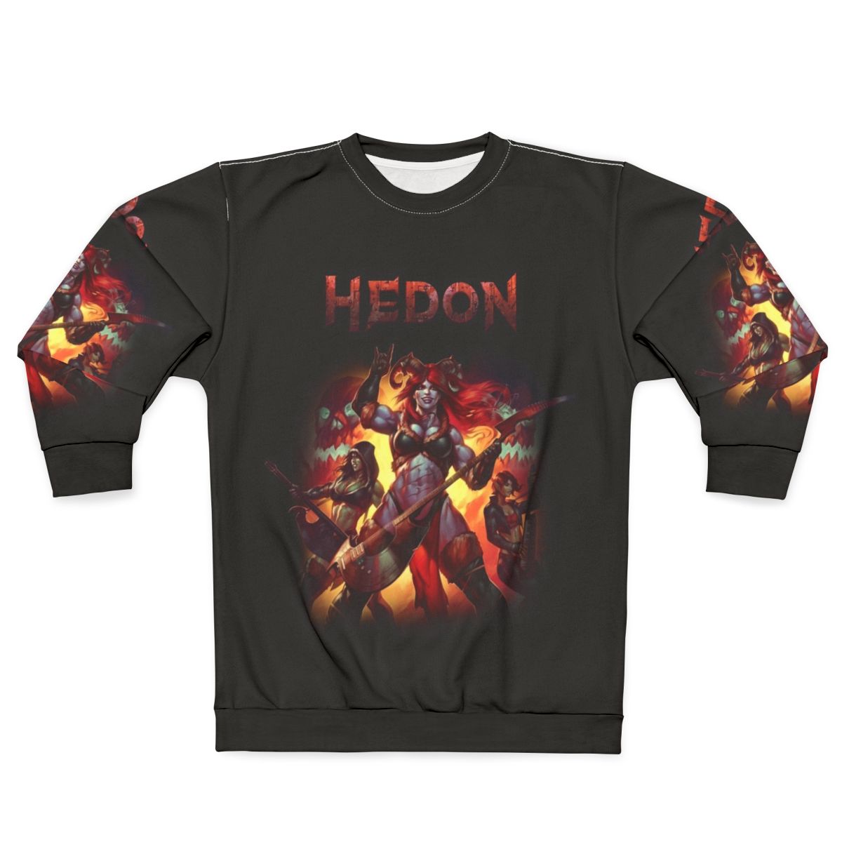 Hedon album cover art clothing sweatshirt
