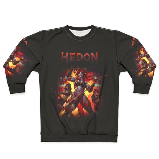 Hedon album cover art clothing sweatshirt