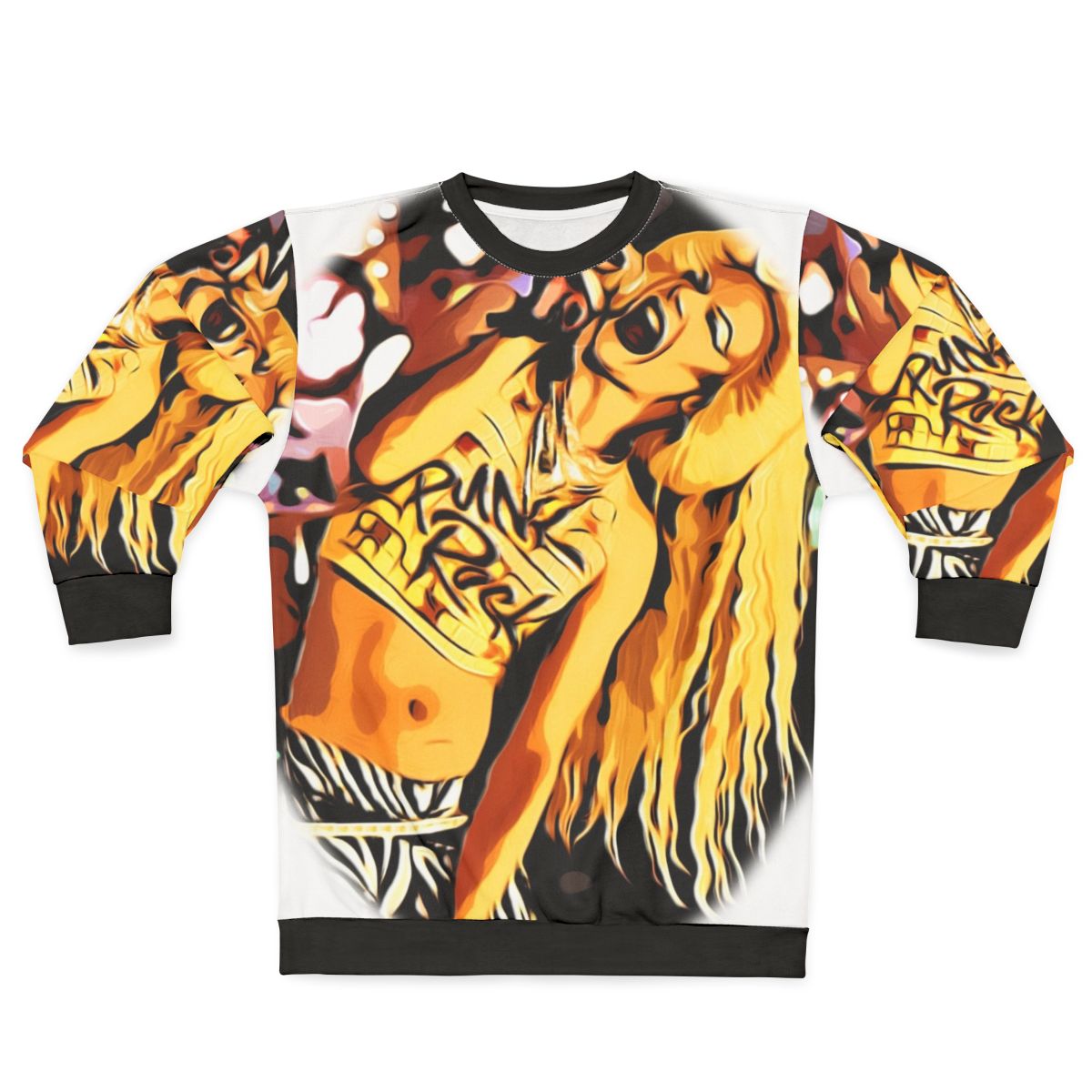 Hedwig and the Angry Inch punk rock-inspired sweatshirt